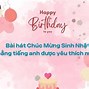 Bài Hát Sinh Nhật Bằng Tiếng Anh