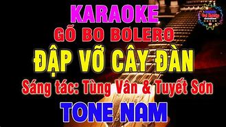 Karaoke Nhạc Bolero Đàn Guitar Tone Nam